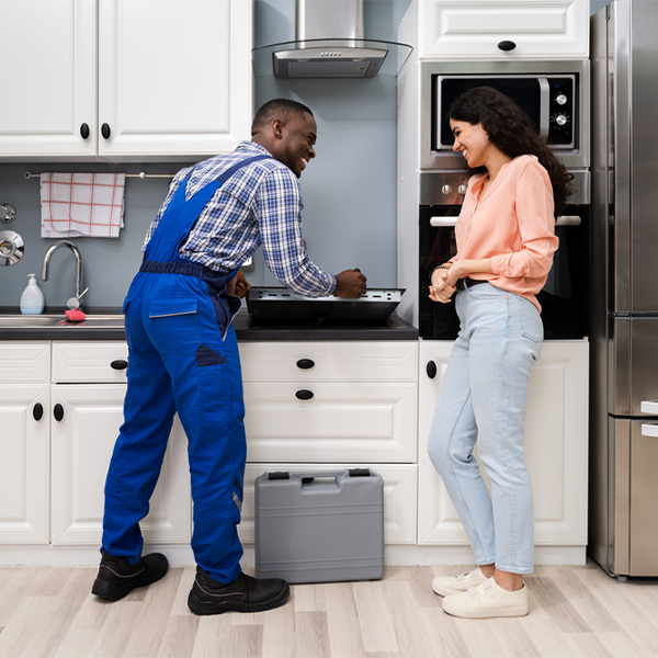 can you provide an estimate for cooktop repair before beginning any work in Braggs OK